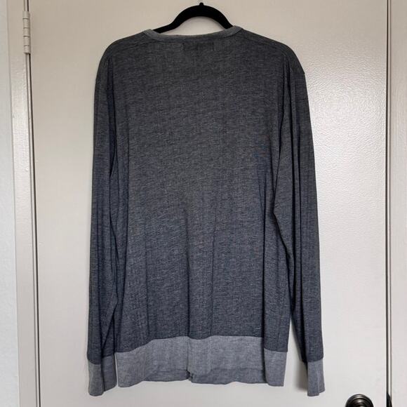 Five Four Men's Malvern Cardigan in Gray Size XL - Picture 2 of 4